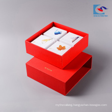 Best price custom design luxury 4 drawer Kraft paper moon cake box packaging